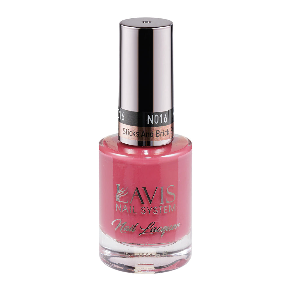 LAVIS 016 Sticks And Bricks - Nail Lacquer 0.5 oz