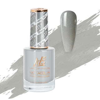 LDS 017 Shady Lady Gray - LDS Nail Lacquer 0.5oz