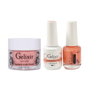 Gelixir 3 in 1 - 019 Carmine Pink - Acrylic & Dip Powder, Gel & Lacquer