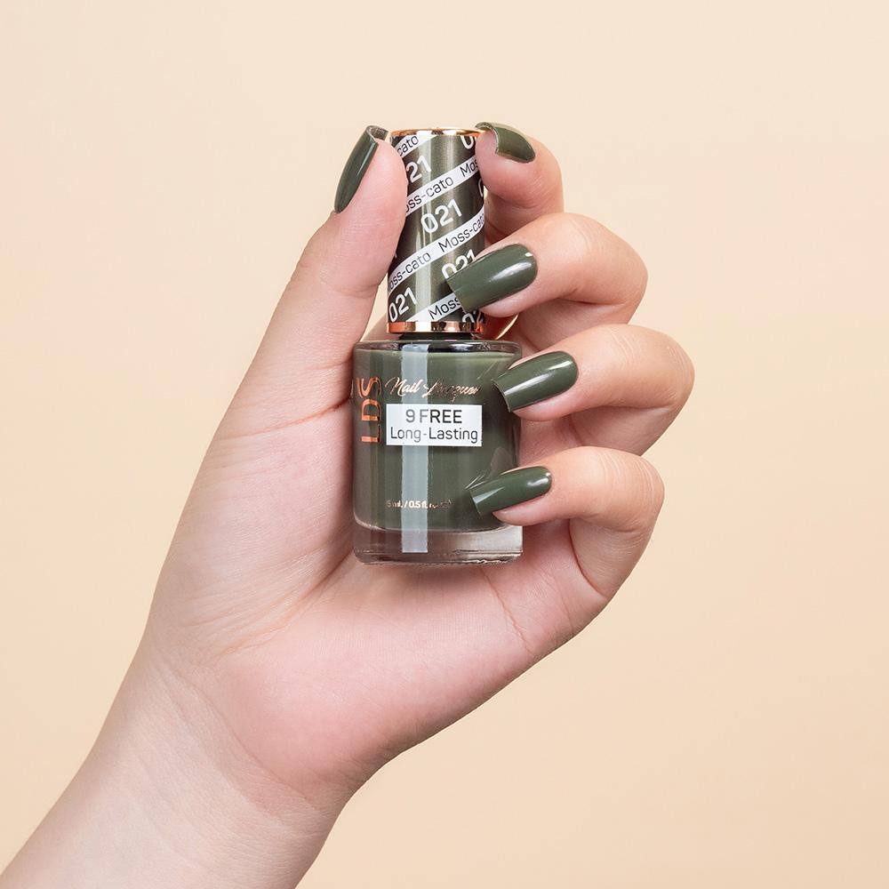 LDS 021 Moss-Cato - LDS Nail Lacquer 0.5oz