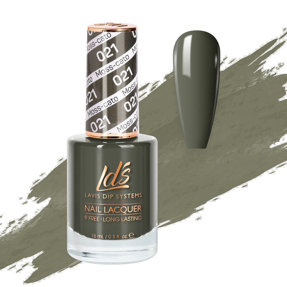 LDS 021 Moss-Cato - LDS Nail Lacquer 0.5oz