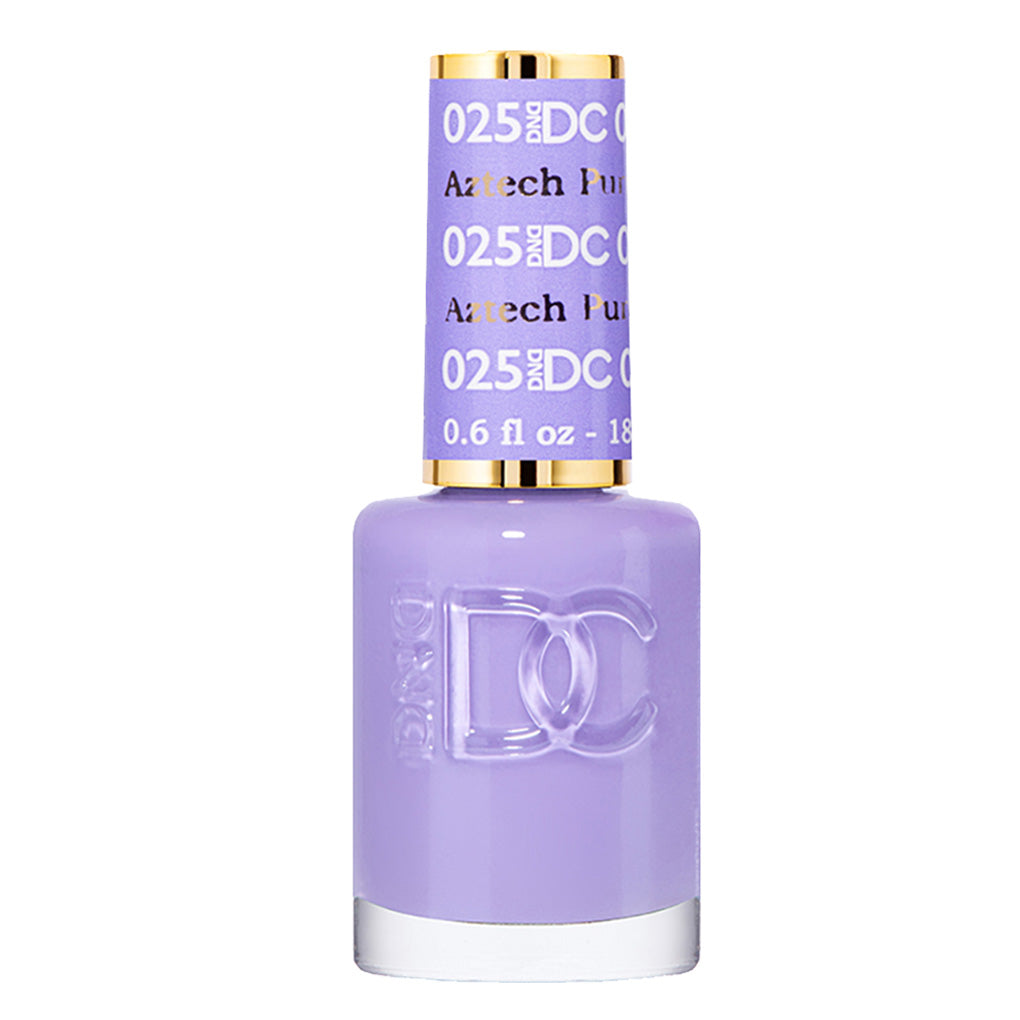 DND DC Nail Lacquer - 025 Purple Colors - Aztech Purple