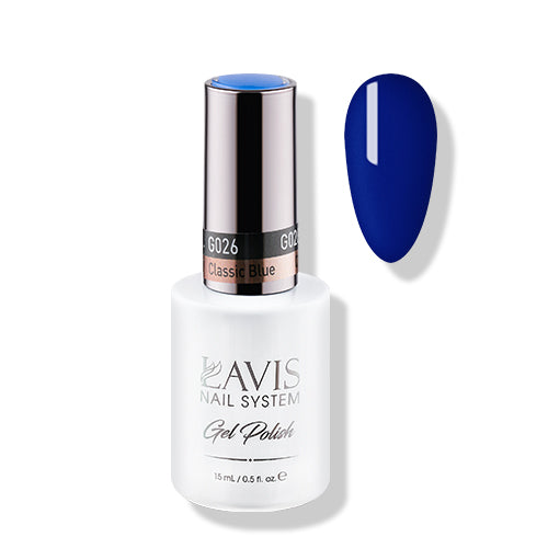 Lavis Gel Polish 026 - Blue Colors - Classic Blue