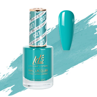 LDS 027 Blue Or Green - LDS Nail Lacquer 0.5oz