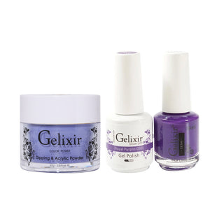 Gelixir 3 in 1 - 030 Royal Purple - Acrylic & Dip Powder, Gel & Lacquer