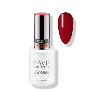 Lavis Gel Polish 031 - Red Neon Colors - Somewhere Over The Rainbow