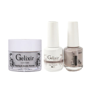 Gelixir 3 in 1 - 036 Battleship Grey - Acrylic & Dip Powder, Gel & Lacquer