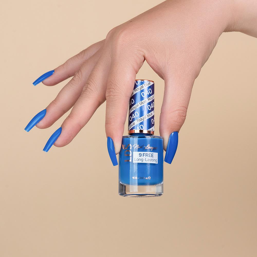 LDS 040 Royal Blue - LDS Nail Lacquer 0.5oz