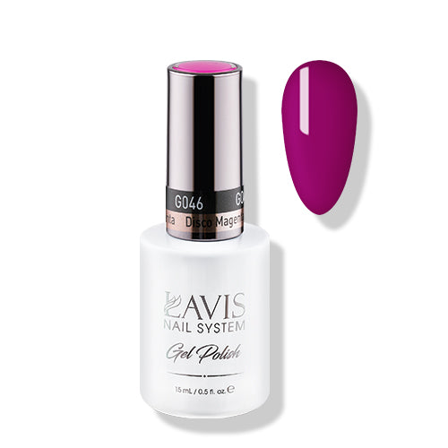 Lavis Gel Polish 046 - Pink Purple Colors - Disco Magenta