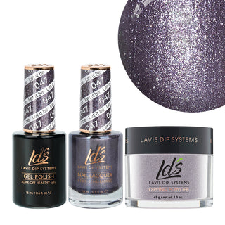 LDS 3 in 1 - 047 Let It Be - Dip (1.5oz), Gel & Lacquer Matching