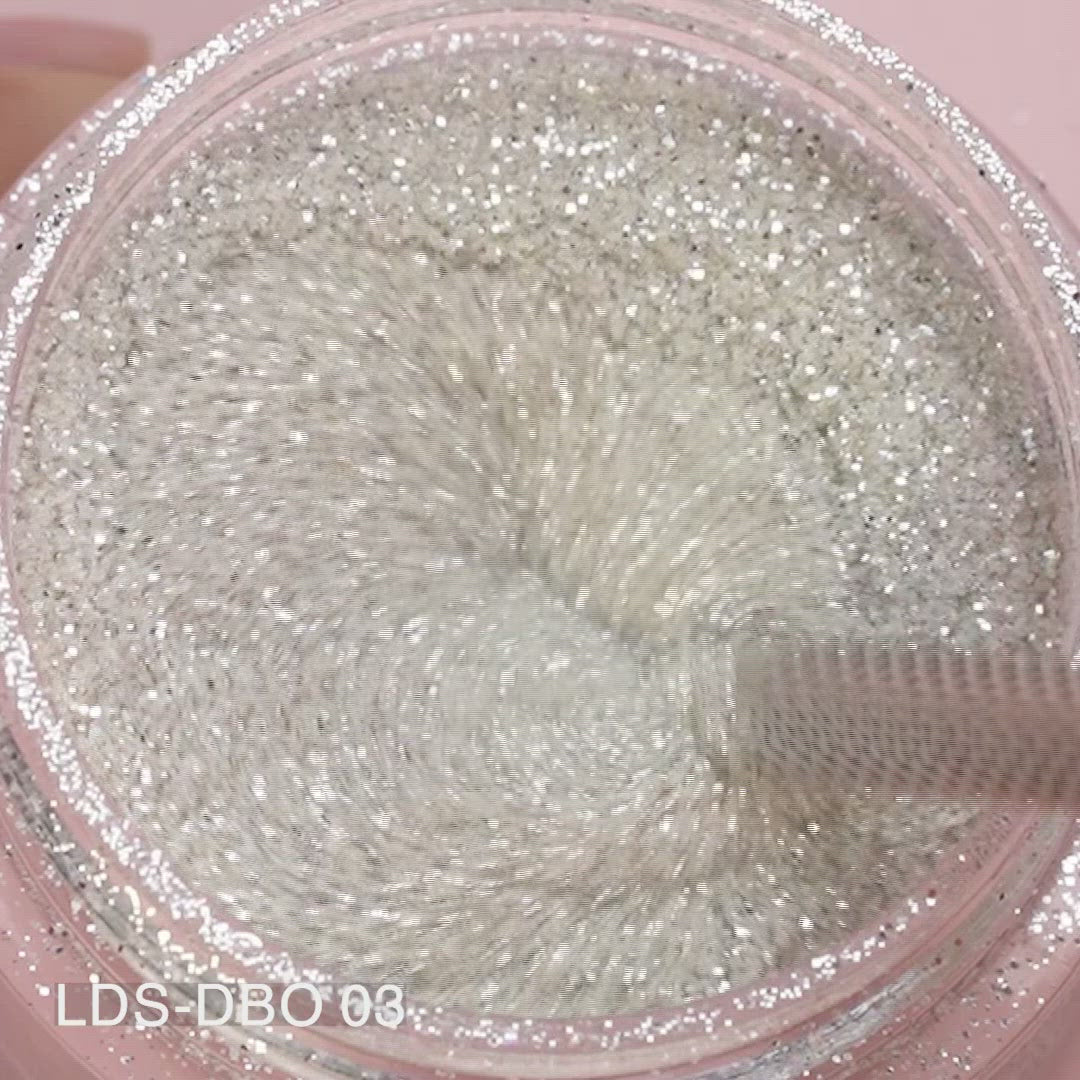 Load video: LDS Holographic Fine Glitter Nail Art - DB03 - Night show 0.5 oz