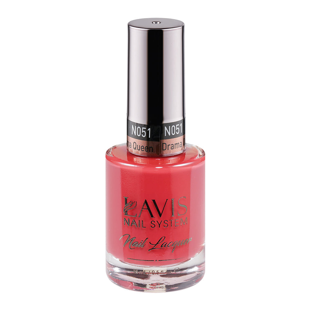 LAVIS 051 Drama Queen - Nail Lacquer 0.5 oz by LAVIS NAILS sold by DTK Nail Supply