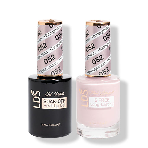 LDS 052 Honeymoon - LDS Gel Polish & Matching Nail Lacquer Duo Set - 0.5oz