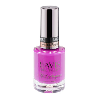 LAVIS 055 Mystical Purple - Nail Lacquer 0.5 oz by LAVIS NAILS sold by DTK Nail Supply