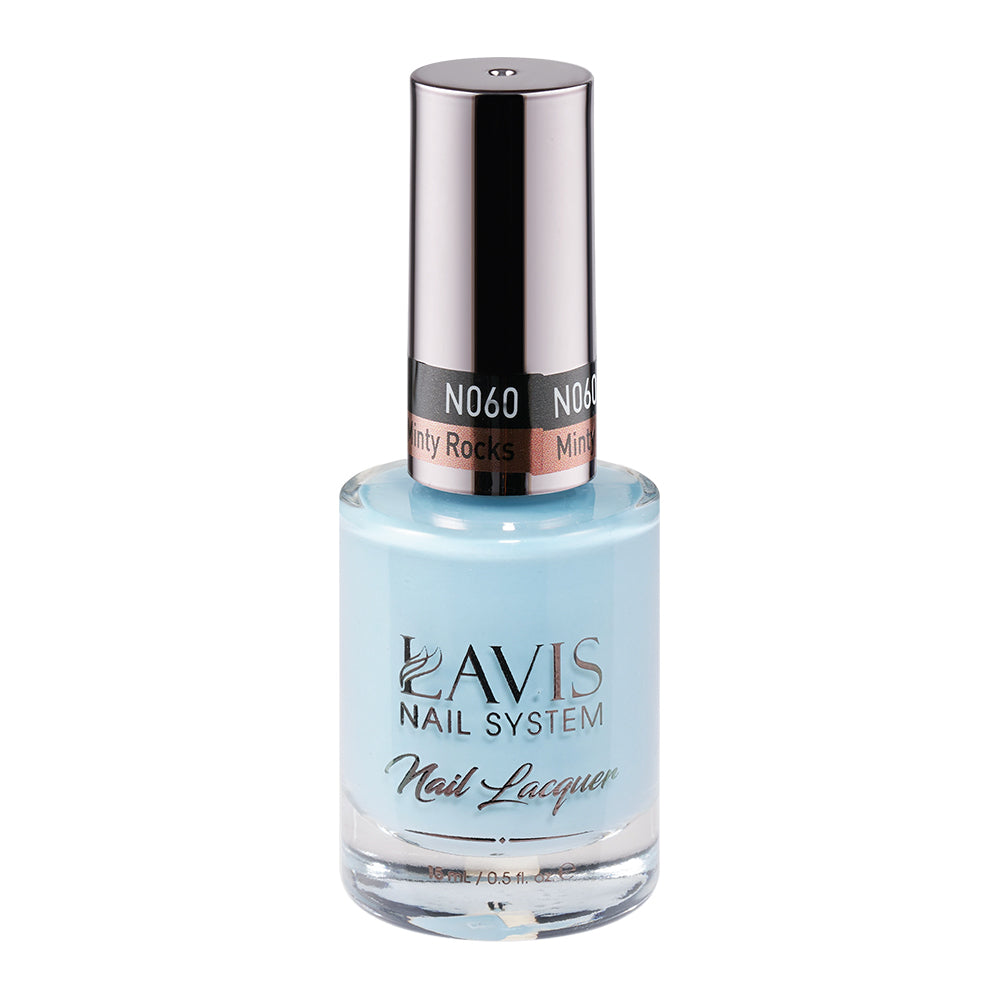 LAVIS 060 Minty Rocks - Nail Lacquer 0.5 oz