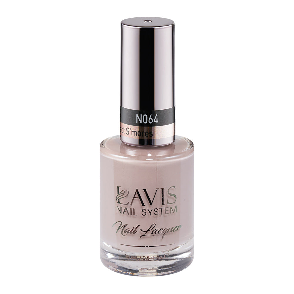 LAVIS 064 Perfect S'mores - Nail Lacquer 0.5 oz by LAVIS NAILS sold by DTK Nail Supply