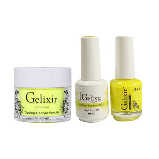 Gelixir 3 in 1 - 065 Yellow Banana - Acrylic & Dip Powder, Gel & Lacquer