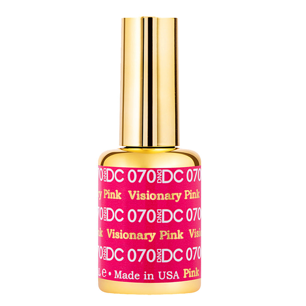 DND DC Gel Polish - 070 Pink Colors - Visionary Pink