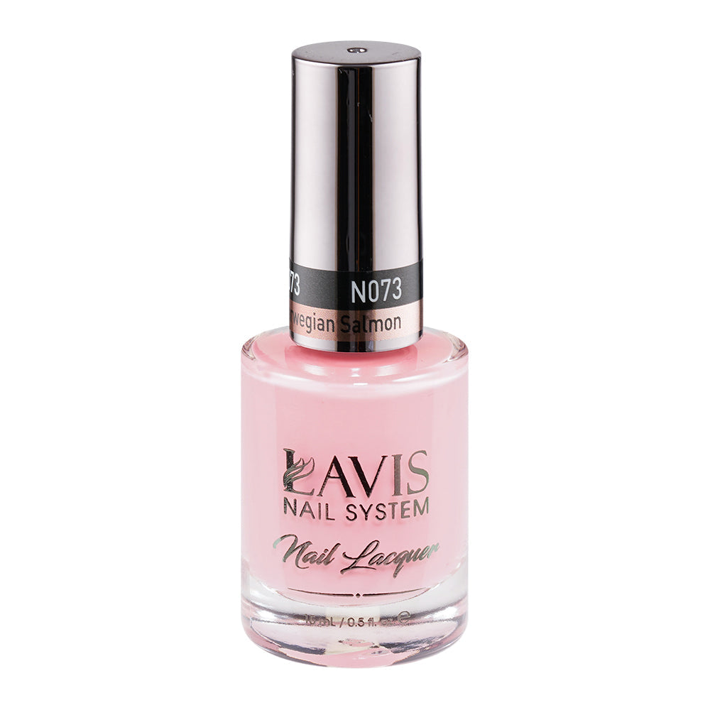 LAVIS 073 Norwegian Salmon - Nail Lacquer 0.5 oz