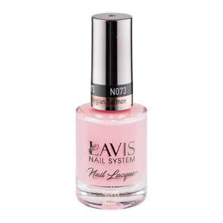 LAVIS 073 Norwegian Salmon - Nail Lacquer 0.5 oz by LAVIS NAILS sold by DTK Nail Supply