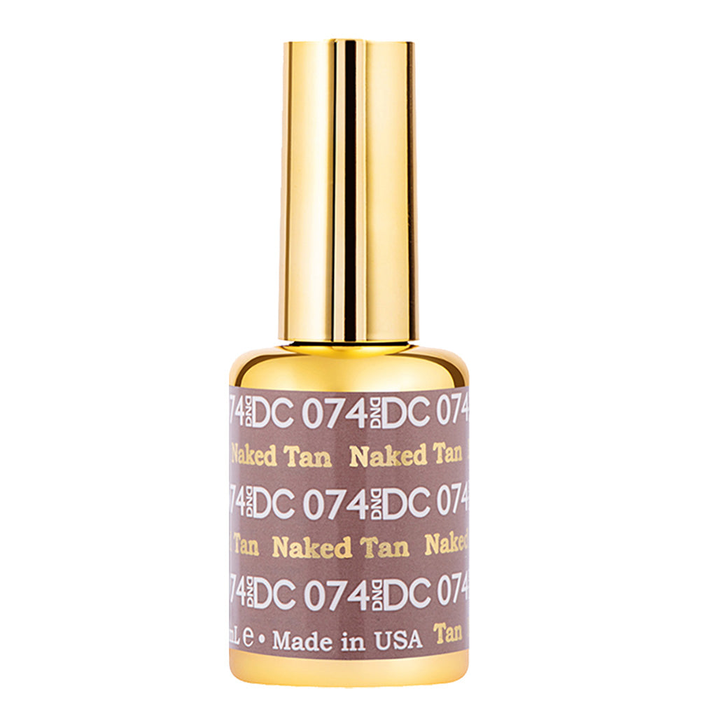 DND DC Gel Polish - 074 Brown Colors - Naked Tan