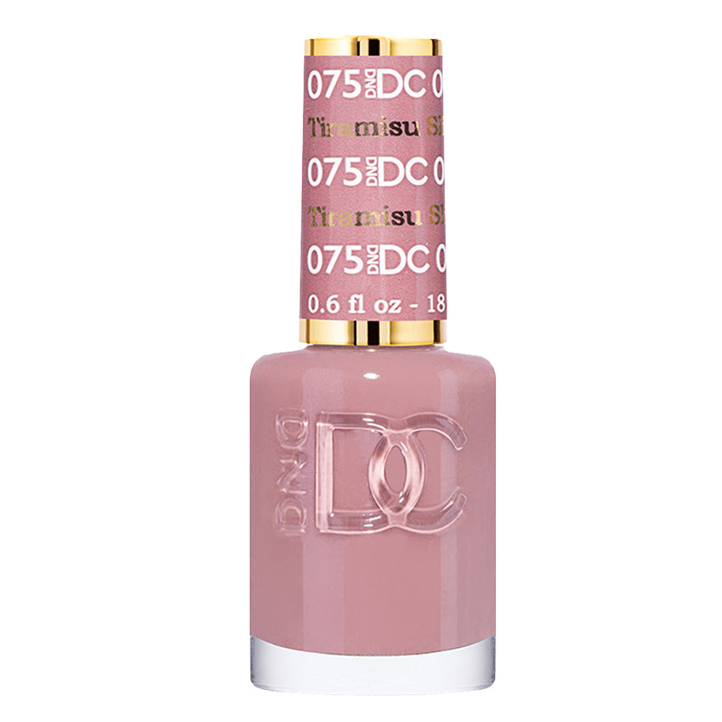 DND DC Nail Lacquer - 075 Brown Colors - Tiramisu Slice