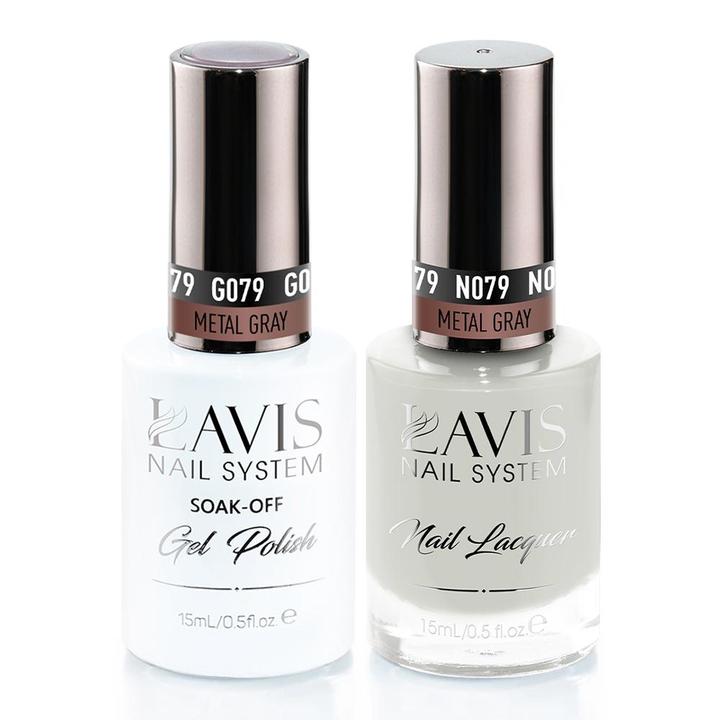 LAVIS Holiday Gift Bundle: 4 Gel & Lacquer, 1 Base Gel, 1 Top Gel - 079, 053, 056, 012