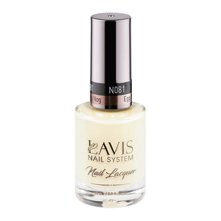 LAVIS 081 Egg Nog - Nail Lacquer 0.5 oz by LAVIS NAILS sold by DTK Nail Supply