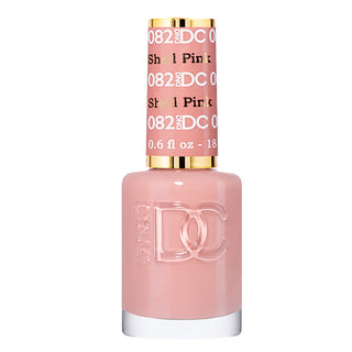 DND DC Nail Lacquer - 082 Neutral, Pink Colors - Shell Pink