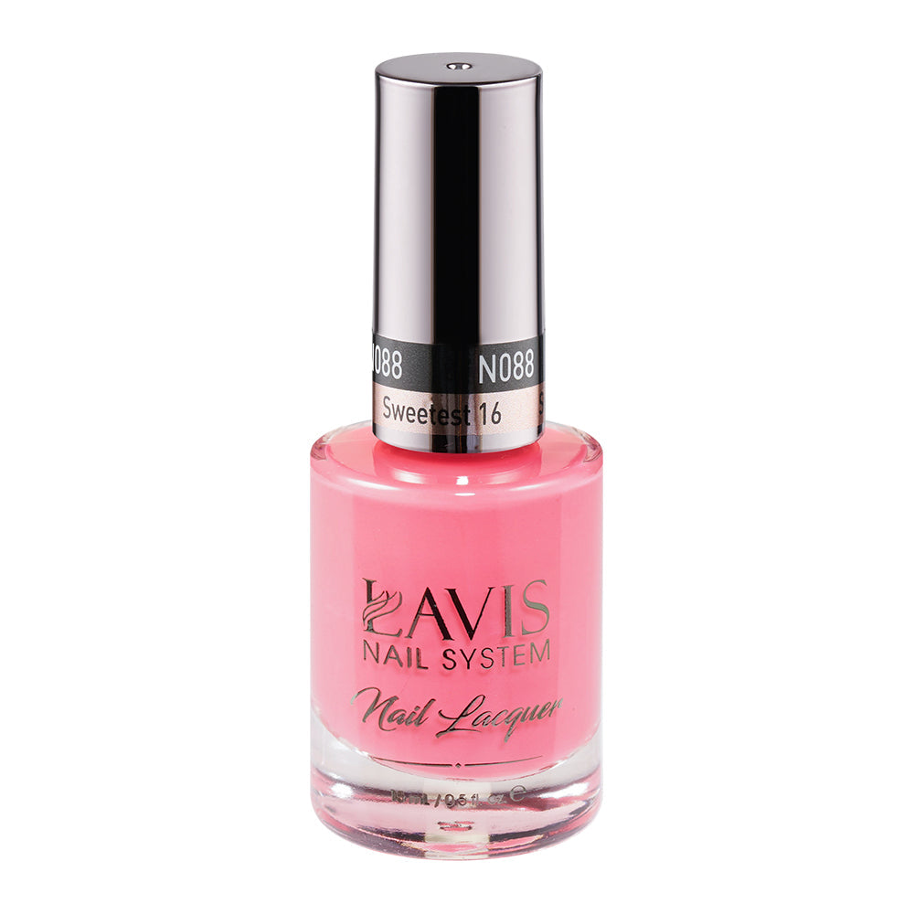 LAVIS 088 Sweetest 16 - Nail Lacquer 0.5 oz by LAVIS NAILS sold by DTK Nail Supply