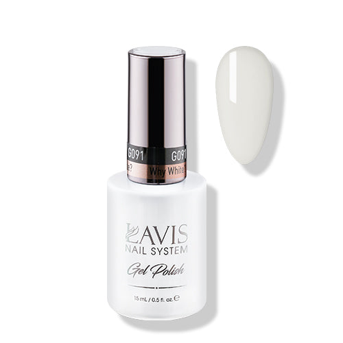 Lavis Gel Polish 091 - White Colors - Why White?