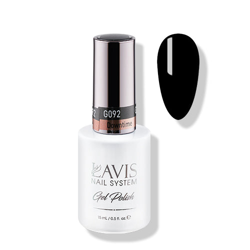Lavis Gel Polish 092 - Black Colors - Downtime