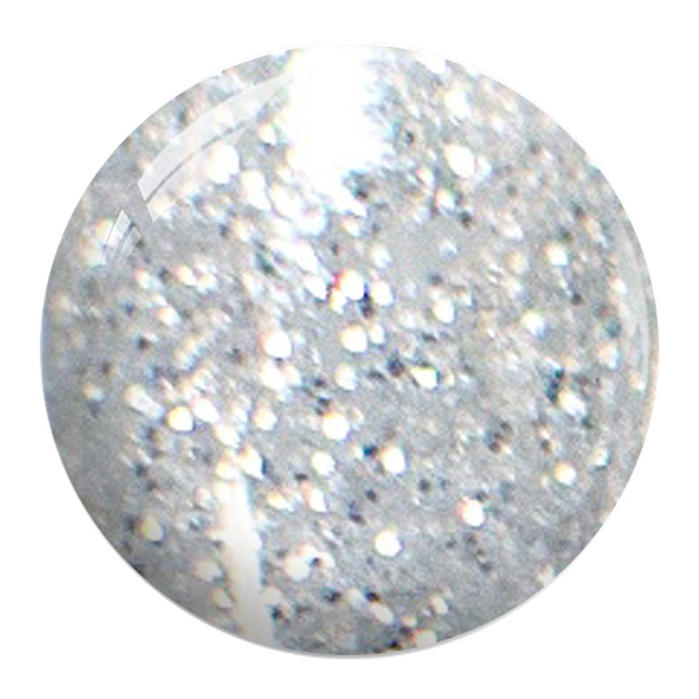Gelixir Acrylic & Powder Dip Nails 093 Glistening Star - Glitter Silver Colors