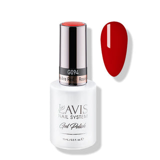 Lavis Gel Polish 094 - Red Colors - Roses Are Red