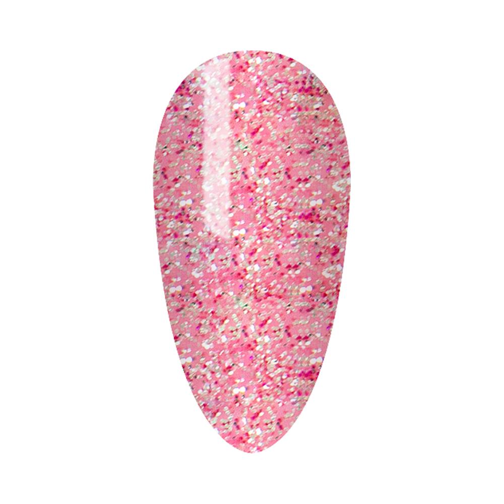 LAVIS 098 Pretty Pink Glitter - Acrylic & Dip Powder 1.5oz