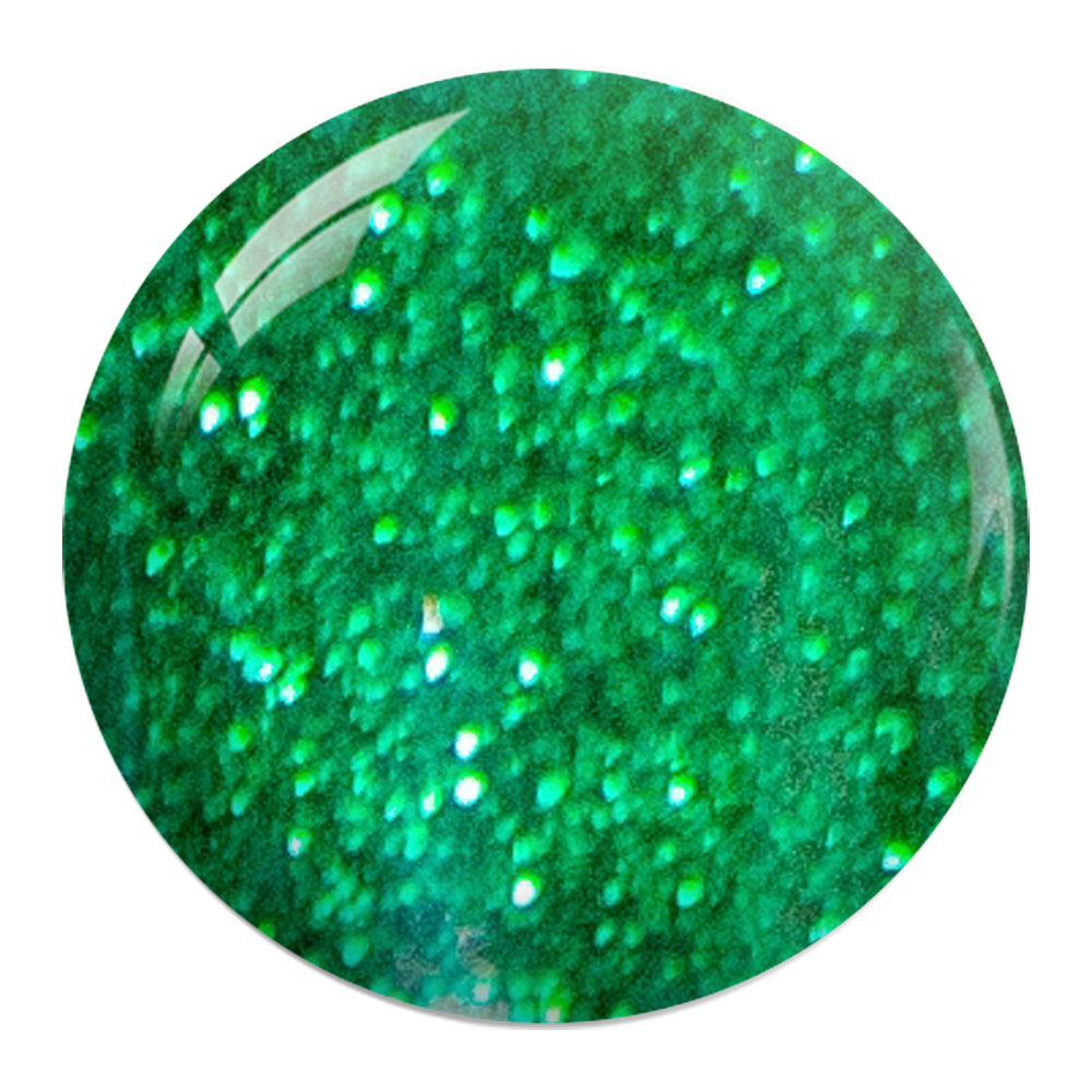 Gelixir Acrylic & Powder Dip Nails 099 Tropical Green - Glitter Green Colors