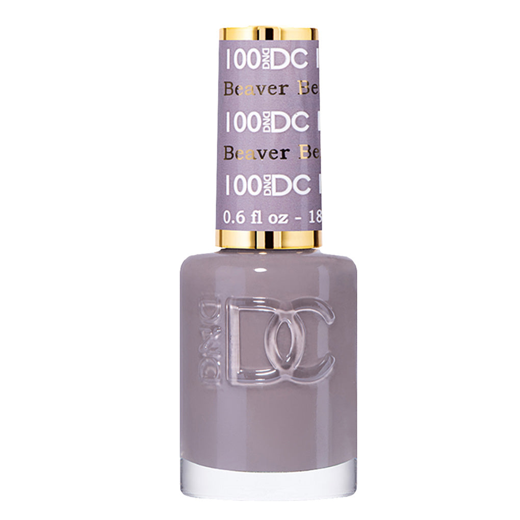DND DC Nail Lacquer - 100 Gray Colors - Beaver Beige