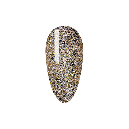 Lavis Gel Polish 101 - Gold Glitter Colors - Lucky Charm