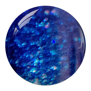 Gelixir Acrylic & Powder Dip Nails 101 Sea Night - Glitter Blue Colors