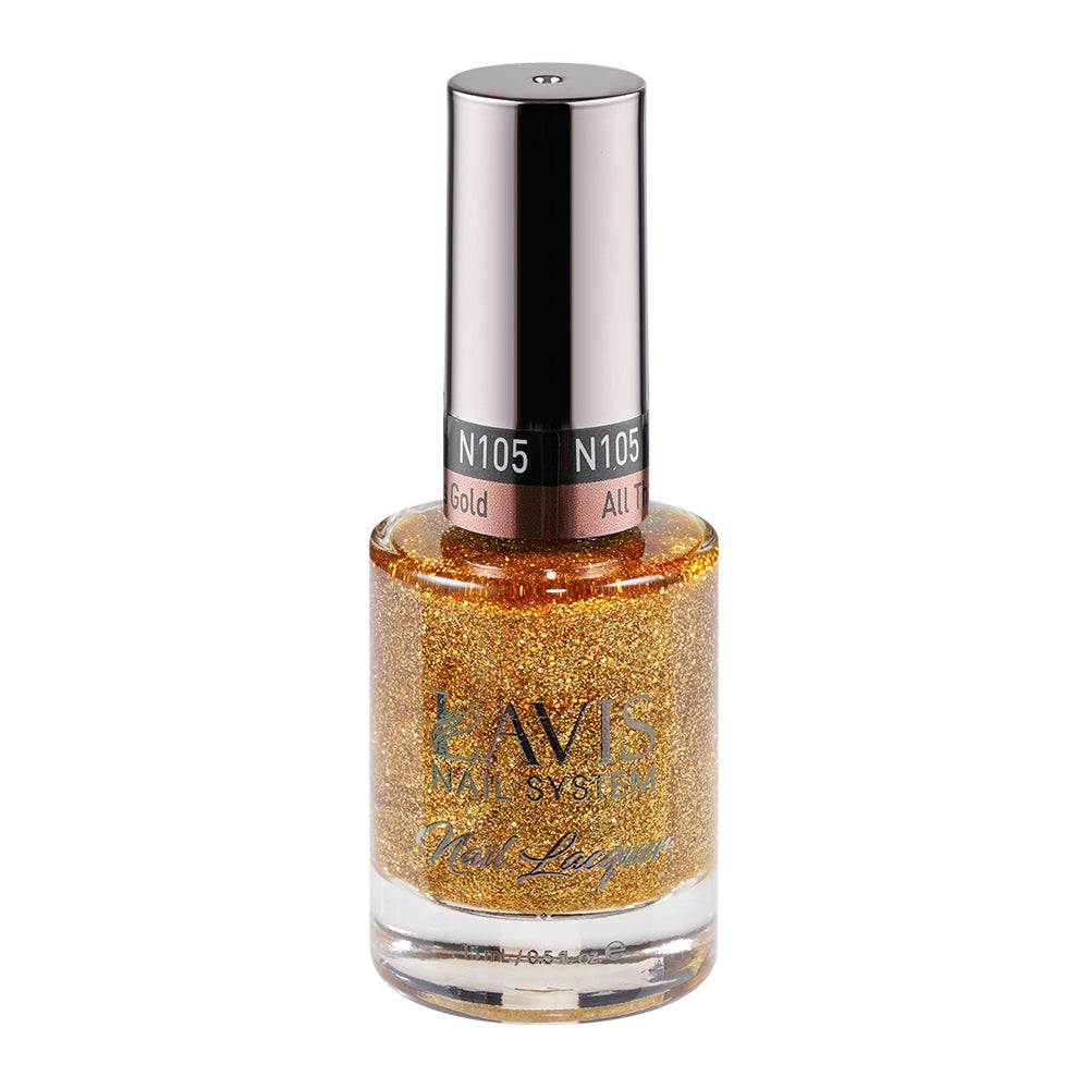 LAVIS 105 All That Is Gold - Nail Lacquer 0.5 oz