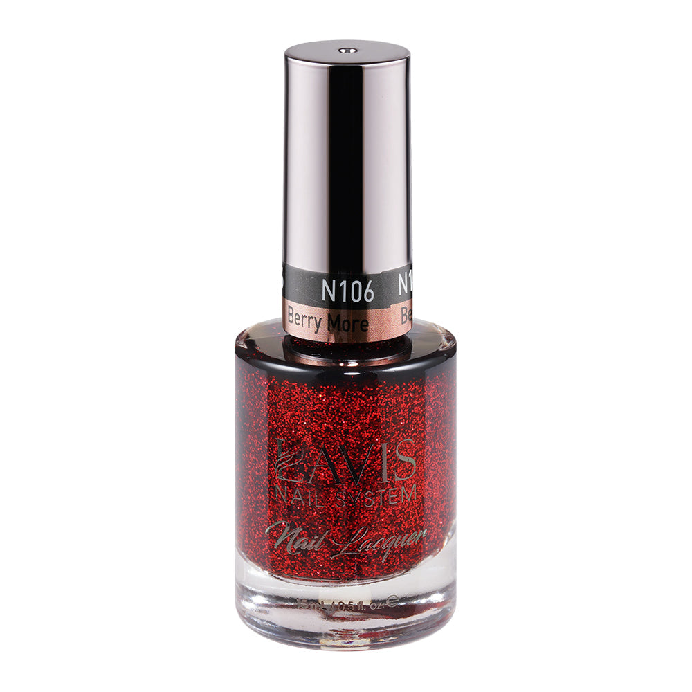 LAVIS 106 Berry More - Nail Lacquer 0.5 oz