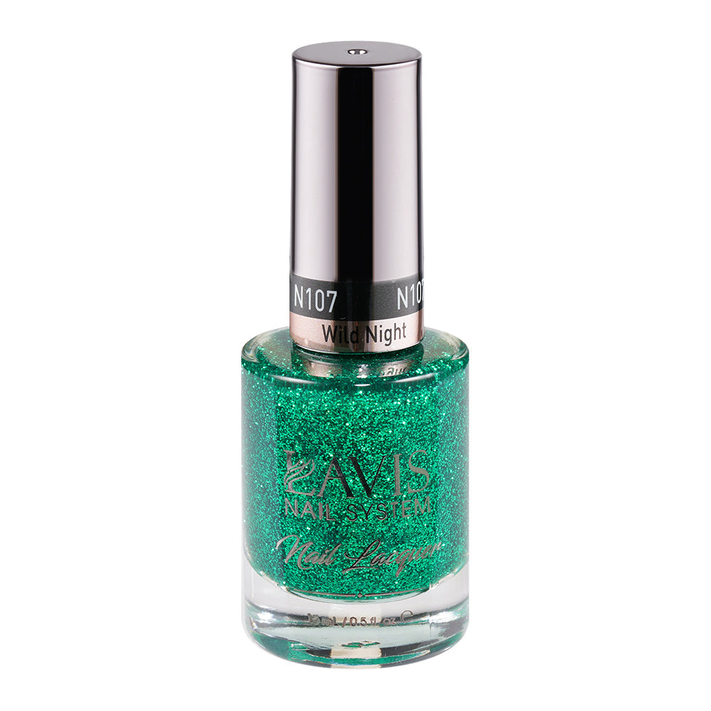 LAVIS 107 Wild Night - Nail Lacquer 0.5 oz