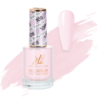 LDS 108 Barely There - LDS Nail Lacquer 0.5oz