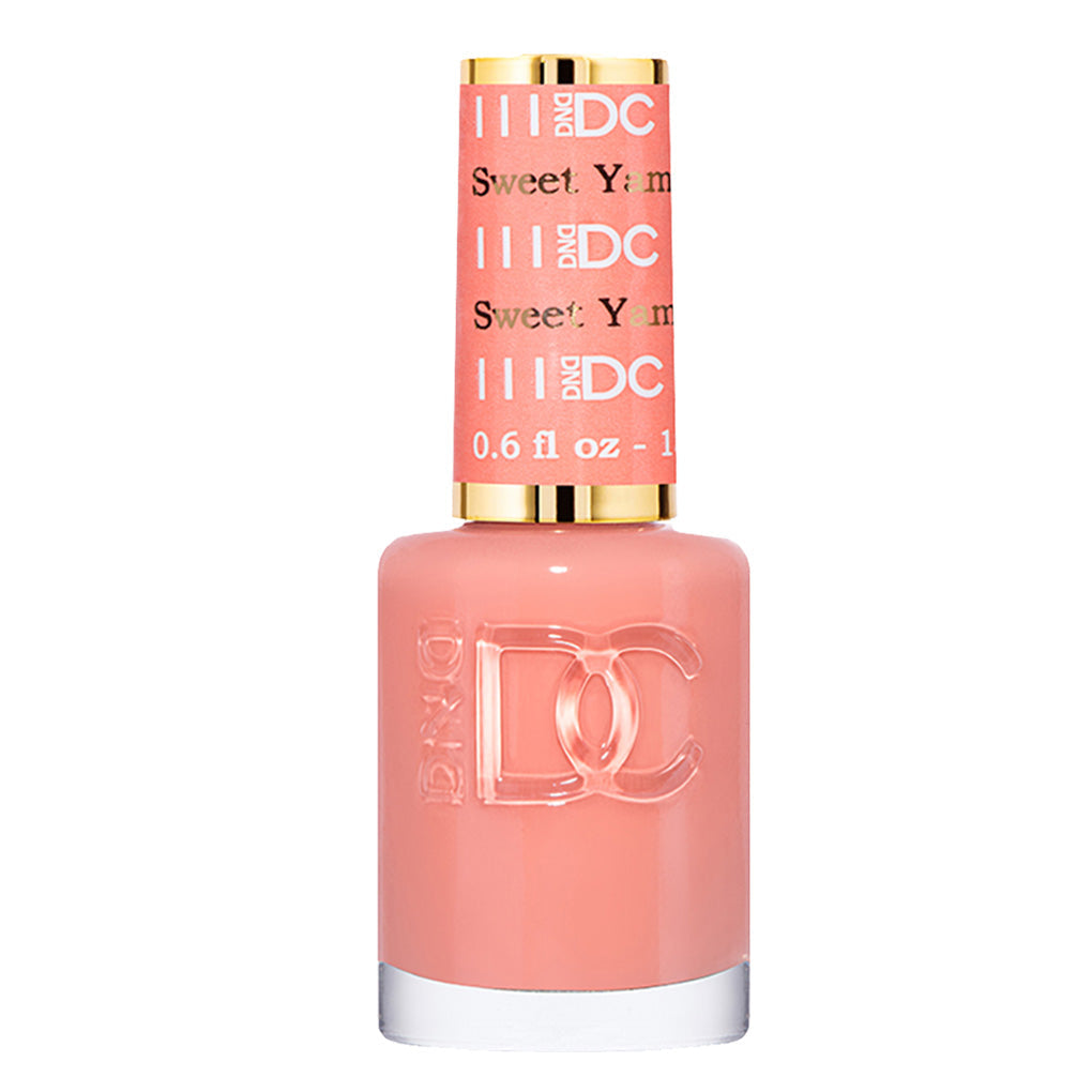 DND DC Nail Lacquer - 111 Coral Colors - Sweet Yam