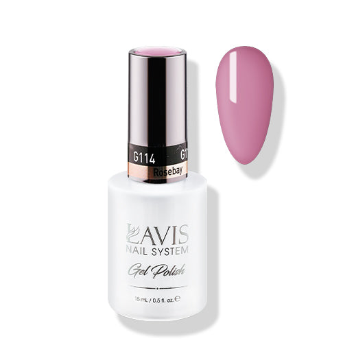 LAVIS 114 Rosebay - Gel Polish 0.5oz