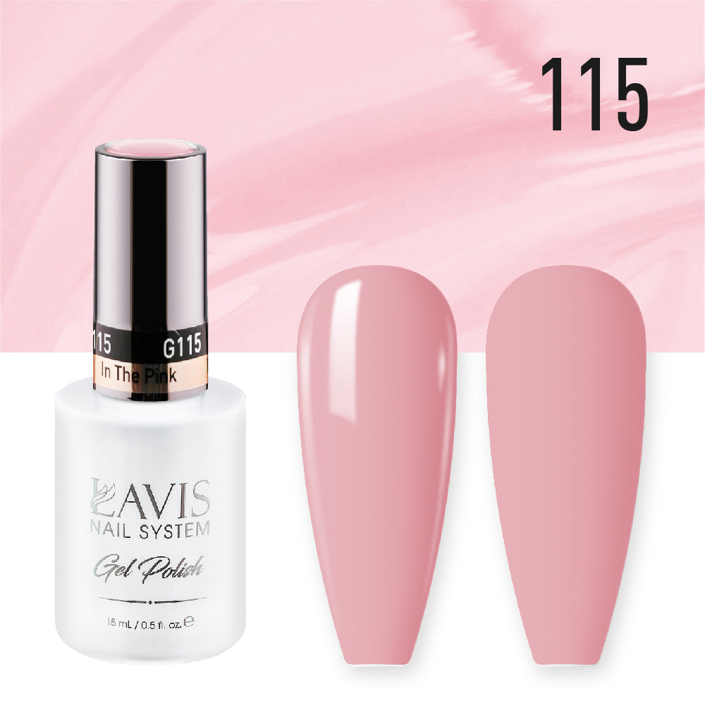 LAVIS 115 In The Pink - Gel Polish 0.5oz