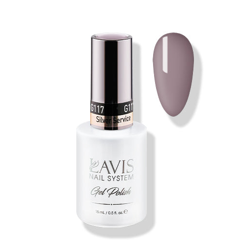LAVIS 117 Silver Service - Gel Polish 0.5oz