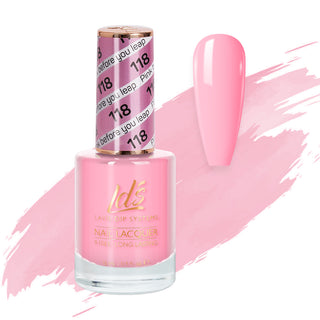 LDS 118 Pink Before You Leap - LDS Nail Lacquer 0.5oz