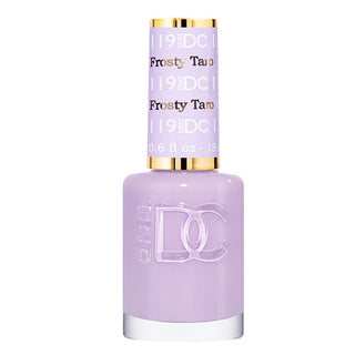 DND DC Nail Lacquer - 119 Purple Colors - Frosty Taro