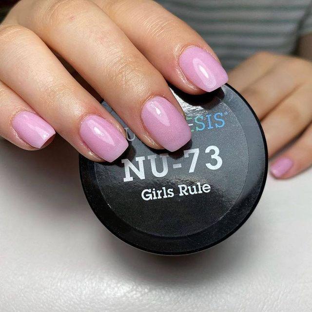 NuGenesis Beige Neutral Dipping Powder Nail Colors - NU 073 Girls Rule